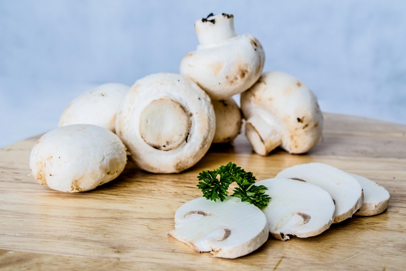 Champignons de Paris végétariens